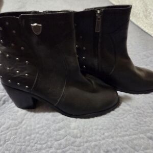 Harley Davidson Womens New Size 10 Stylish Black  Boots